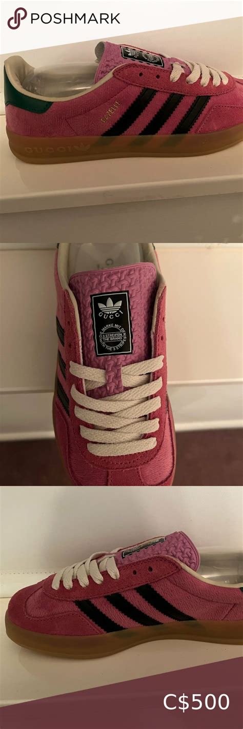 gucci samba pink|pink sneakers Gucci shoes.